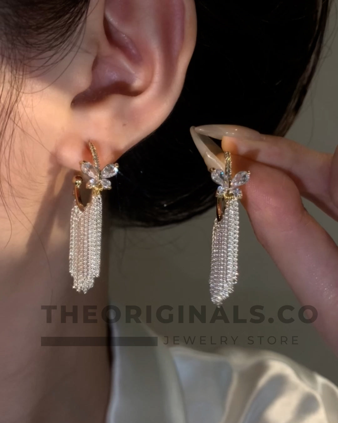 18k Gold Plated Glistening Starlit Nights