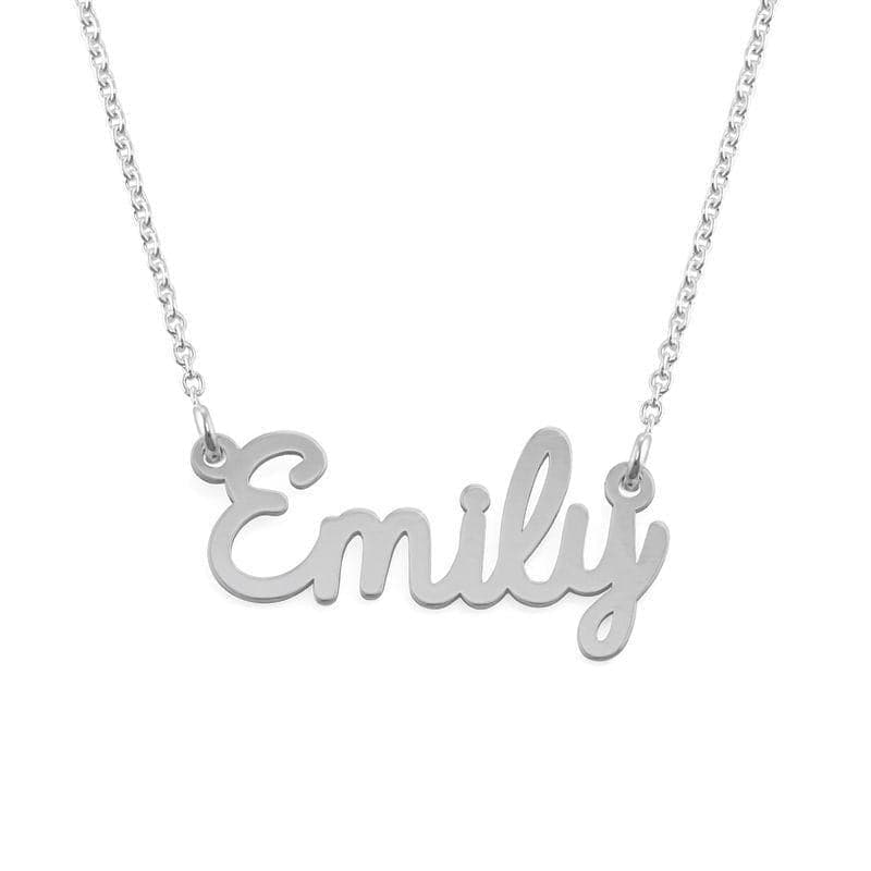 Personalized  Name Necklace in Sterling Silver
