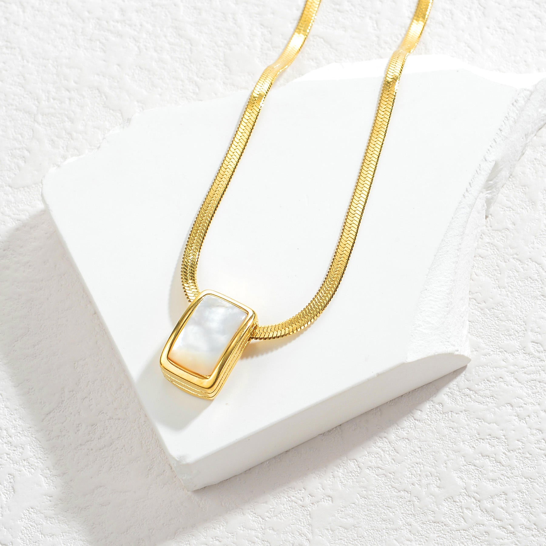 22K Gold Plated Rayna Glow Necklace