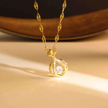 18K Gold Plated Lustre of Love Pendant
