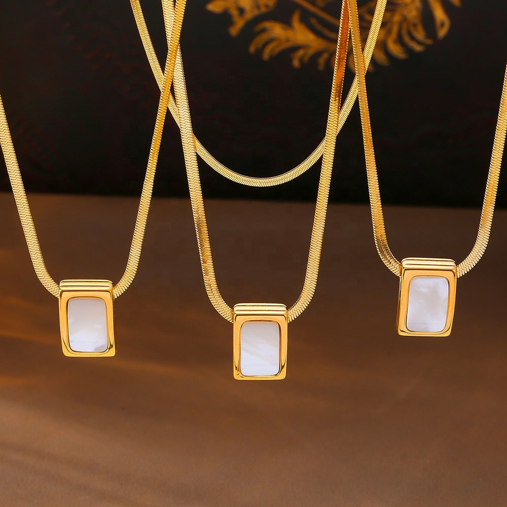 22K Gold Plated Rayna Glow Necklace