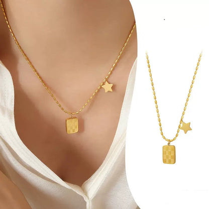 Lumino Buzz Necklace (22K Gold Plated)