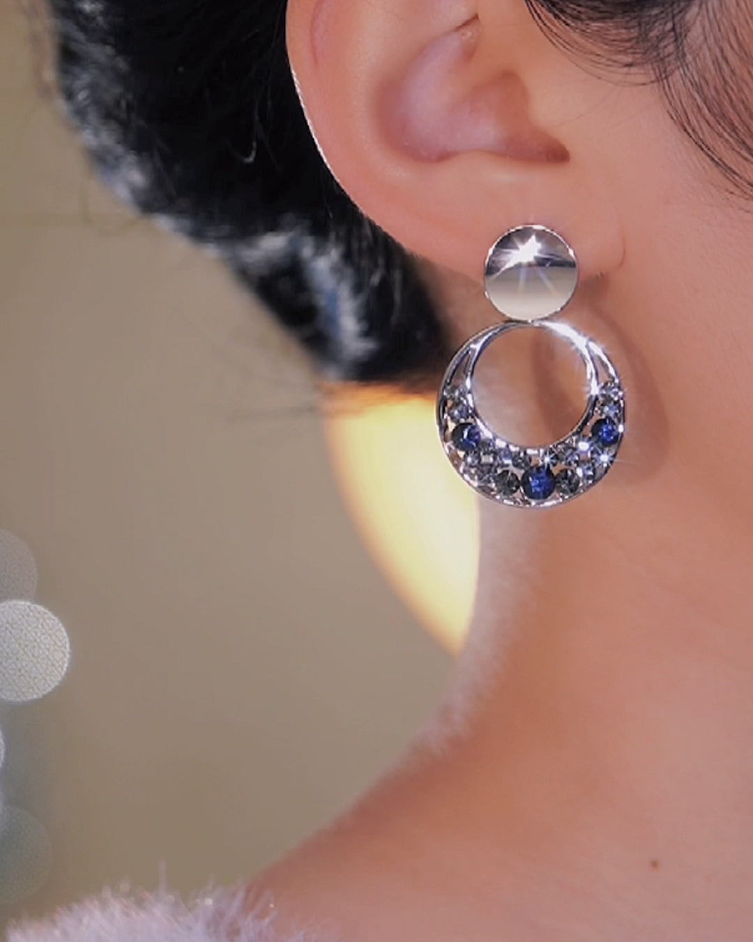 925 Sterling Silver Elegant Filigree Chandeliers