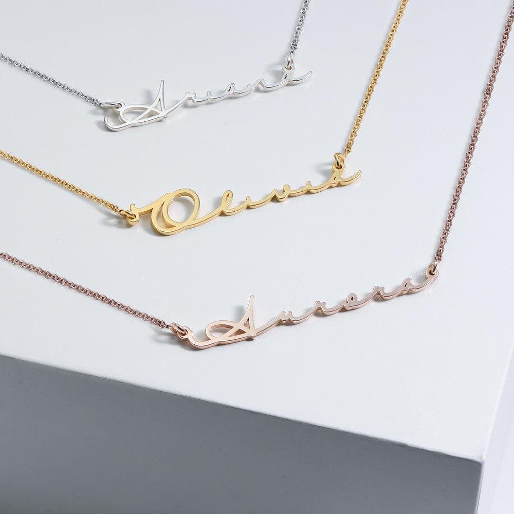 Signature  Name Necklace