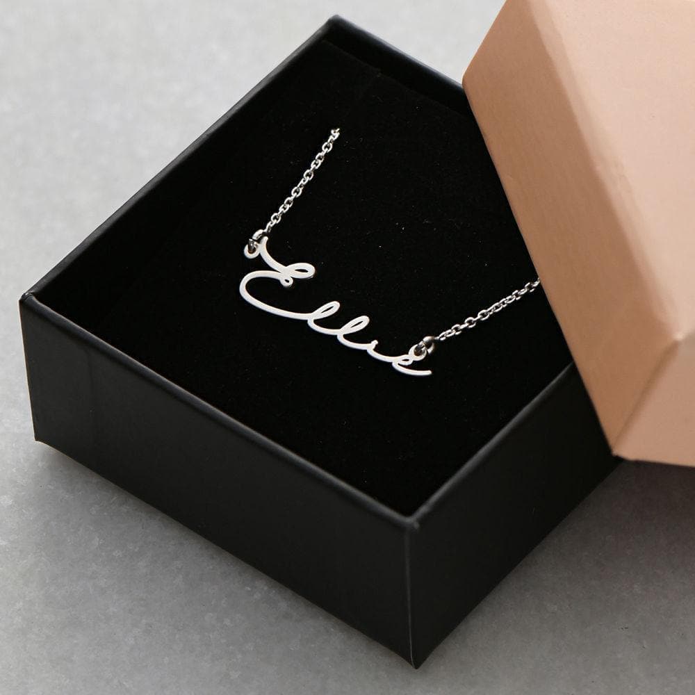 Signature  Name Necklace